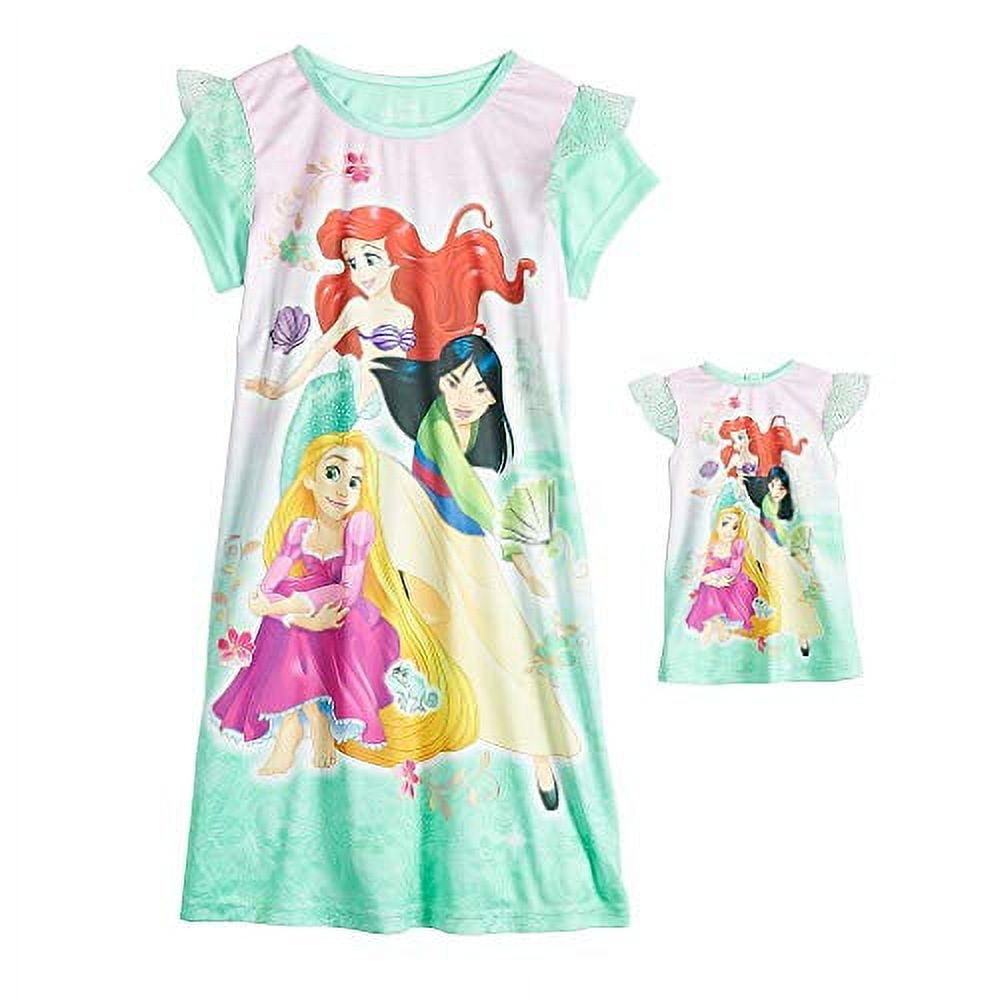 Disney Princess Nightgown Set with Doll Gown Size 4 Liberia Ubuy