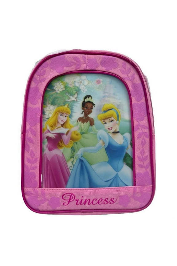 Princesses Pre-K Small Toddler size backpack w/lenticular graphics