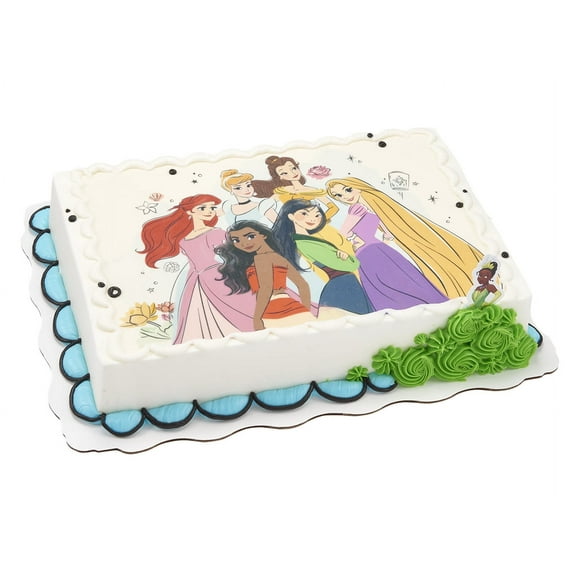 Disney Princesses Sheet Cake