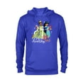 thumbnail image 1 of Disney Princesses Tiana & Jasmine - Pullover Hoodie for Adults - Customized-Royal, 1 of 5