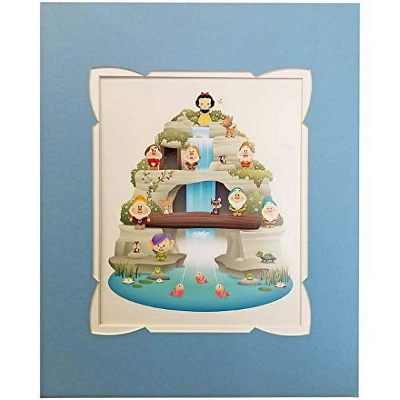 Disney Print Jerrod Maruyama Snow White Grotto Art Print