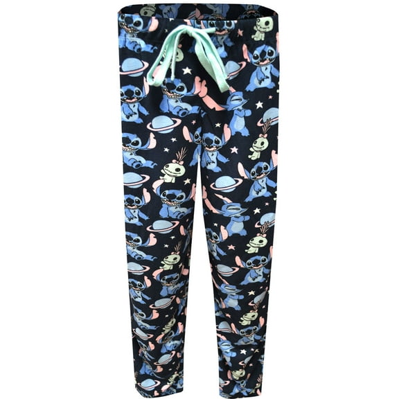 Disney Printed Easy Care Elastic Waistband Polyester Pajamas (Women's or Women's Plus) 1 Pack