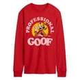 thumbnail image 1 of Disney - Professional Goof - Men's Long Sleeve Graphic T-Shirt, 1 of 3