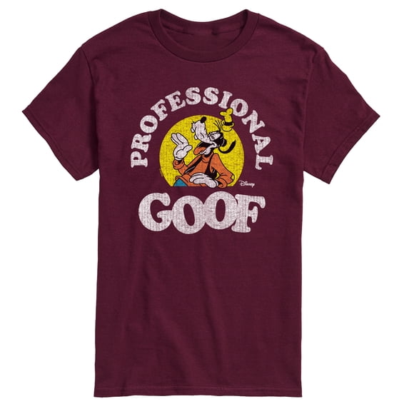 Disney - Professional Goof - Men's Short Sleeve Graphic T-Shirt