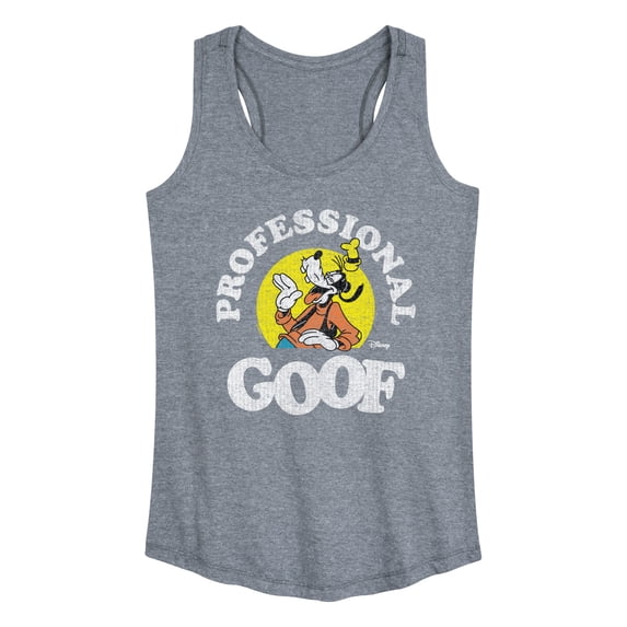 Disney - Professional Goof Women's Graphic Racerback Tank