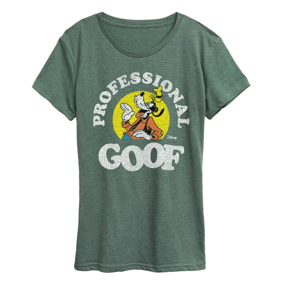 Disney - Professional Goof Women's Short Sleeve Graphic T-Shirt