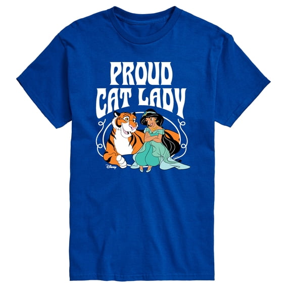 Disney - Proud Cat Lady Jasmine - Men's Short Sleeve Graphic T-Shirt