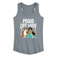 thumbnail image 1 of Disney - Proud Cat Lady Jasmine - Women's Racerback Graphic Tank, 1 of 3
