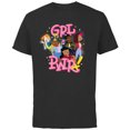 thumbnail image 1 of Disney Proud Family GRL PWR Girl Power Besties - Short Sleeve Cotton T-Shirt for Adults - Customized-Black, 1 of 5