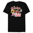 thumbnail image 1 of Disney Proud Family Penny Dijonay Jones Besties Til the End! - Short Sleeve Blended T-Shirt for Adults - Customized-Black, 1 of 5