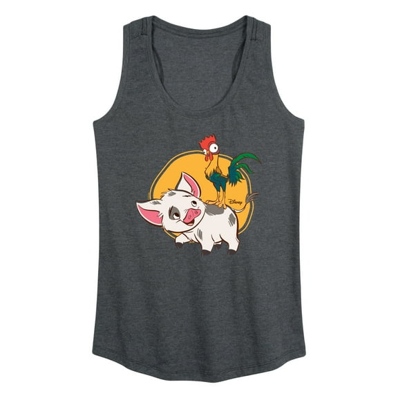 Disney - Pua And Hei Ehi - Women's Racerback Tank Top