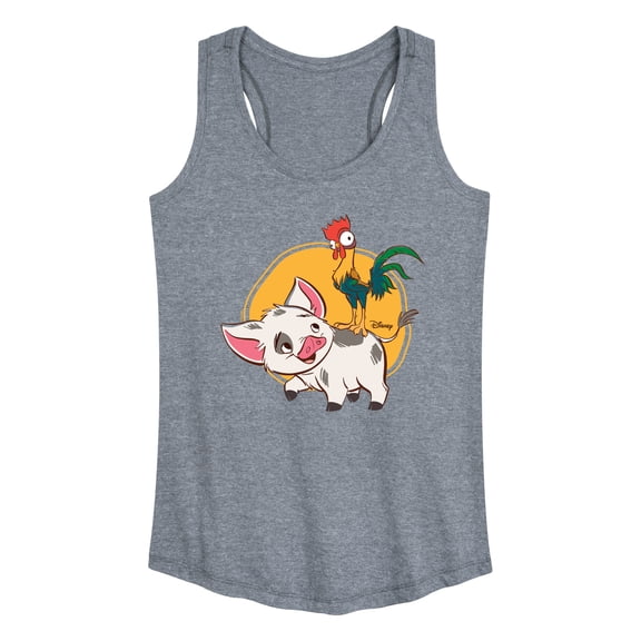Disney - Pua And Hei Ehi - Women's Racerback Tank Top