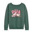 thumbnail image 1 of Disney - Pua The Pig  - Women's Lightweight French Terry Long Sleeve Shirt, 1 of 4