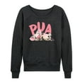 thumbnail image 1 of Disney - Pua The Pig  - Women's Lightweight French Terry Long Sleeve Shirt, 1 of 4