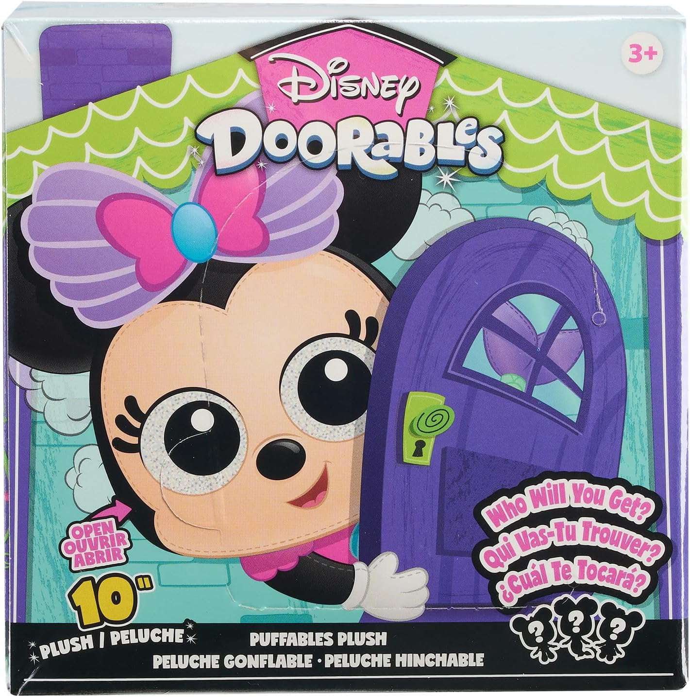 Disney Puffables Plush Minnie Mouse Mystery Pack