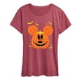 thumbnail image 1 of Disney - Pumpkin Mouse - Women's Short Sleeve Graphic T-Shirt, 1 of 4