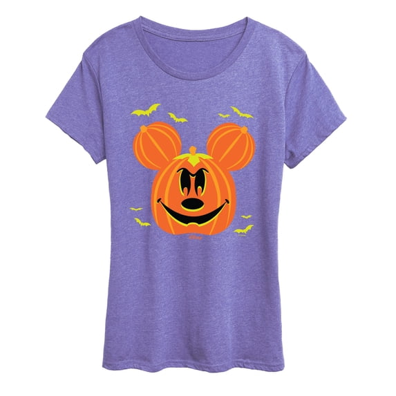 Disney - Pumpkin Mouse - Women's Short Sleeve Graphic T-Shirt