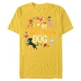 thumbnail image 1 of Disney Puppies I Love My Disney Dog - Short Sleeve Blended T-Shirt for Adults - Customized-Yellow, 1 of 5