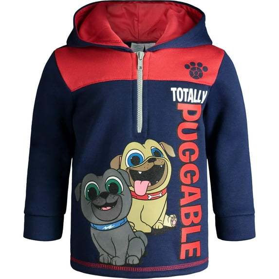 Disney Puppy Dog Pals Infant Baby Boys Half Zip Hoodie Infant to Big Kid