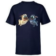 thumbnail image 1 of Disney Puppy Dog Pals Rolly Bingo High Five  - Short Sleeve T-Shirt for Kids- Customized-Navy, 1 of 5