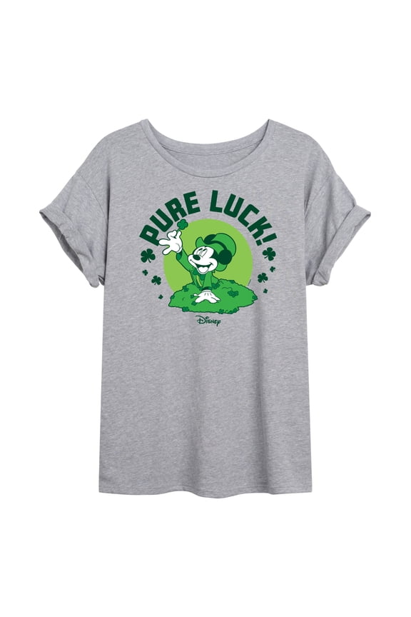 - Pure Luck - Juniors Ideal Flowy Muscle T-Shirt