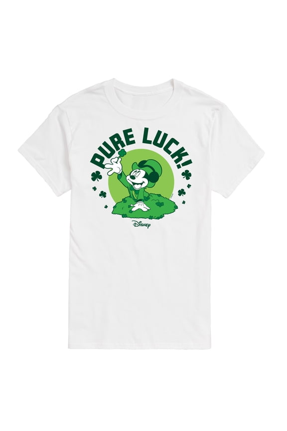 - Pure Luck - Men's Short Sleeve Graphic T-Shirt