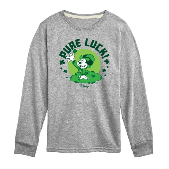 Disney - Pure Luck - Toddler And Youth Long Sleeve Graphic T-Shirt