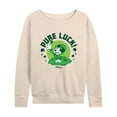 thumbnail image 1 of Disney - Pure Luck - Women's Lightweight French Terry Long Sleeve Shirt, 1 of 5