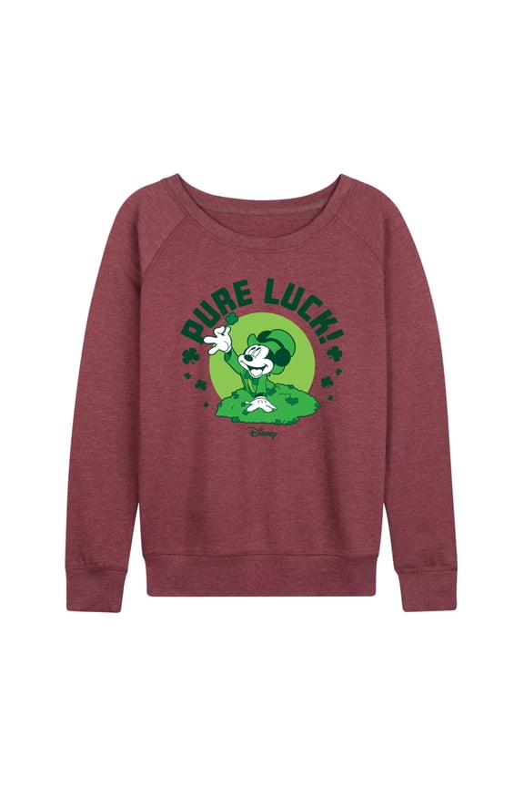 - Pure Luck - Women's Lightweight French Terry Long Sleeve Shirt