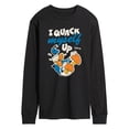 thumbnail image 1 of Disney - Quack Myself Up - Men's Long Sleeve Graphic T-Shirt, 1 of 3