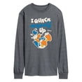 thumbnail image 1 of Disney - Quack Myself Up - Men's Long Sleeve Graphic T-Shirt, 1 of 4
