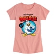 thumbnail image 1 of Disney - Quackateer - Toddler & Youth Girls Short Sleeve Graphic T-Shirt, 1 of 5