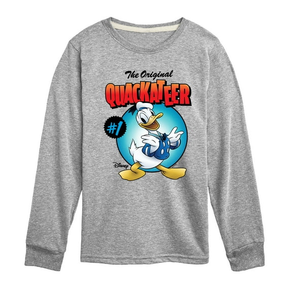 Disney - Quackateer - Toddler & Youth Long Sleeve Graphic T-Shirt