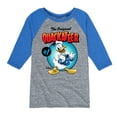 thumbnail image 1 of Disney - Quackateer - Toddler & Youth Raglan Graphic T-Shirt, 1 of 4