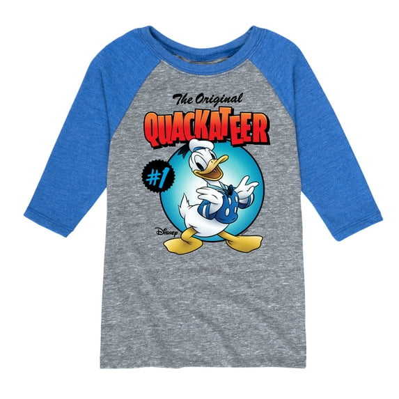 Disney - Quackateer - Toddler & Youth Raglan Graphic T-Shirt
