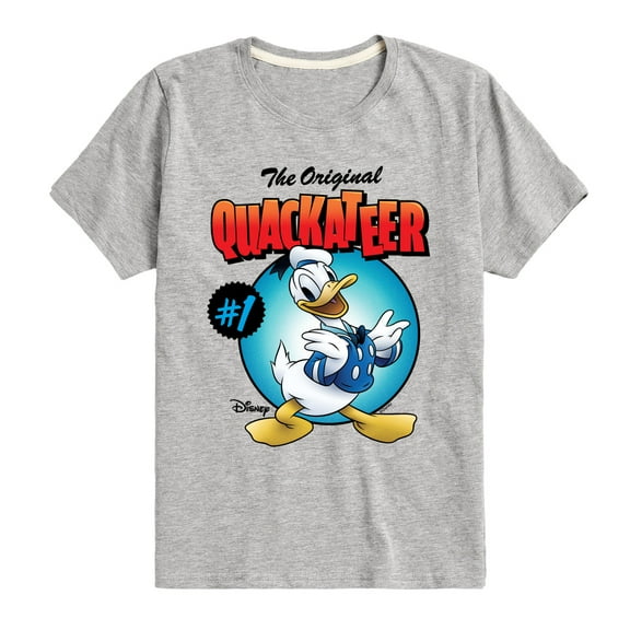 Disney - Quackateer - Toddler & Youth Short Sleeve Graphic T-Shirt