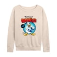 thumbnail image 1 of Disney - Quackateer - Women's Lightweight French Terry Long Sleeve Shirt, 1 of 5