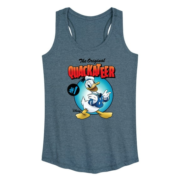 Disney - Quackateer - Women's Racerback Tank Top