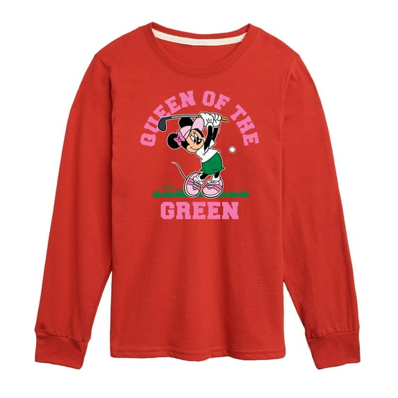 Disney - Queen Of The Green Golf - Toddler And Youth Long Sleeve Graphic T-Shirt