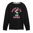 thumbnail image 1 of Disney - Queen Of The Green Golf - Toddler And Youth Long Sleeve Graphic T-Shirt, 1 of 5
