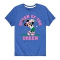 thumbnail image 1 of Disney - Queen Of The Green Golf - Toddler And Youth Short Sleeve Graphic T-Shirt, 1 of 5