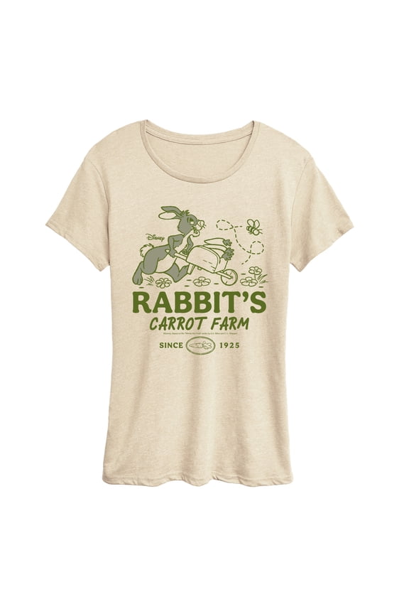 - Rabbit's Carrot Farm - Women's Short Sleeve Graphic T-Shirt