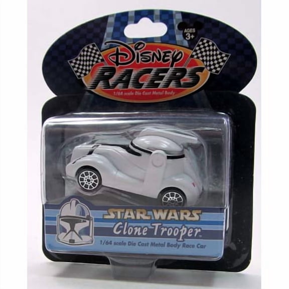 Disney Racers - Die Cast Car - Star Wars Clone Trooper