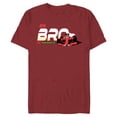 thumbnail image 1 of Disney Racing Big Bro Family Trip Race Car Vacation Matching - Short Sleeve Blended T-Shirt for Adults - Customized-Cardinal Red, 1 of 5