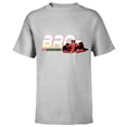 thumbnail image 1 of Disney Racing Bro Family Trip Race Car Vacation Matching - Short Sleeve T-Shirt for Kids - Customized-Athletic Heather, 1 of 5