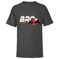 thumbnail image 1 of Disney Racing Bro Family Trip Race Car Vacation Matching - Short Sleeve T-Shirt for Kids - Customized-Charcoal Heather, 1 of 5