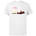 thumbnail image 1 of Disney Racing Little Sis Family Trip Race Car Vacation Match - Short Sleeve Cotton T-Shirt for Adults - Customized-White, 1 of 5
