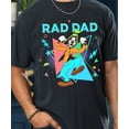 thumbnail image 1 of Disney Rad Dad T-Shirt, Disney Goofy Dad, Goofy Disney Family, Gift For Dad, Fathers Day Shirt,Black color,size 2XL, 1 of 5