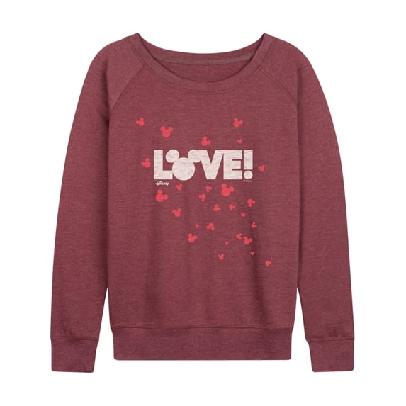 Disney - Rainbow Love - Women's French Terry Long Sleeve Pullover