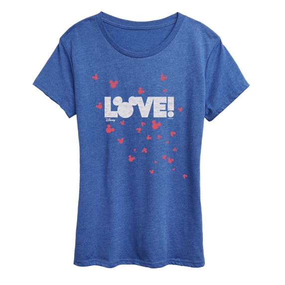 Disney - Rainbow Love Women's Short Sleeve Graphic T-Shirt